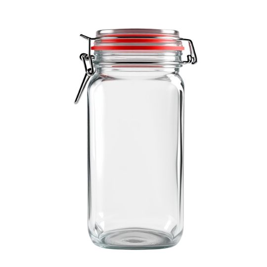 1500ml | glazen weckpot | grote opbergpot