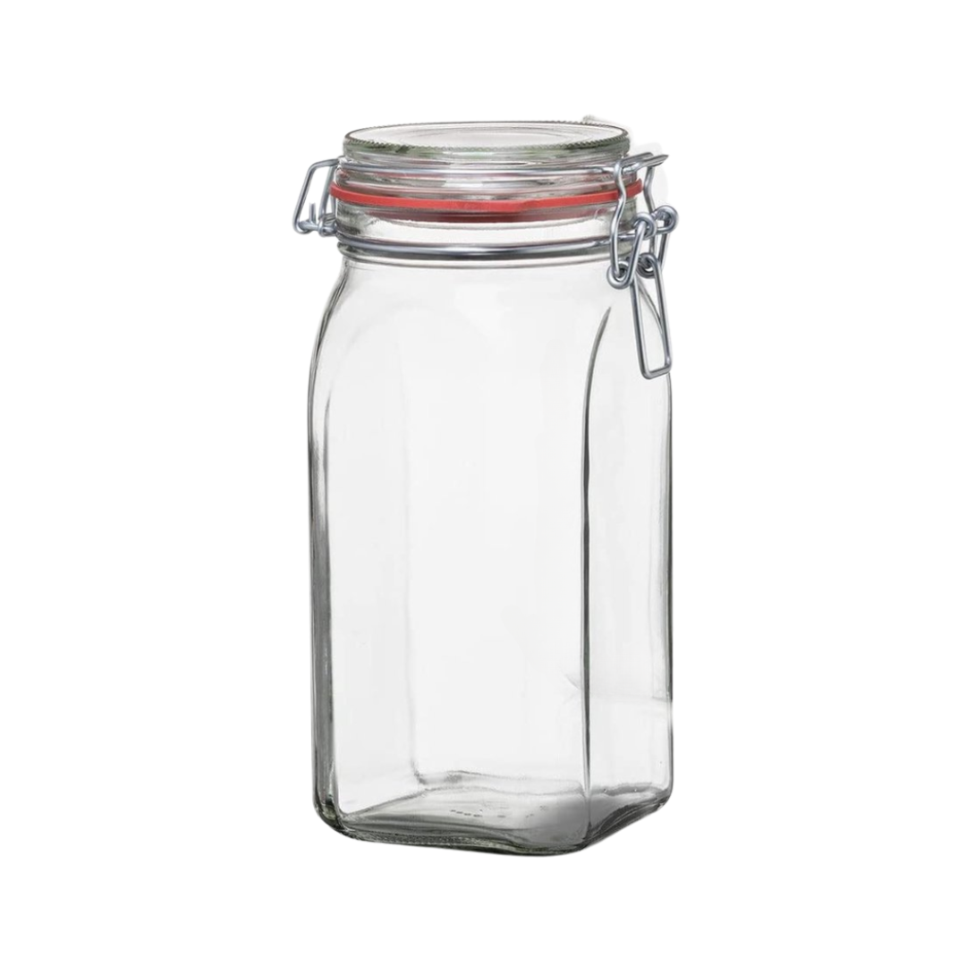 1500ml | glazen weckpot | grote opbergpot - Afbeelding 4