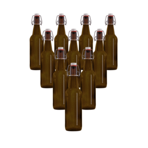 beugelflessen donker 500ml 10 stuks